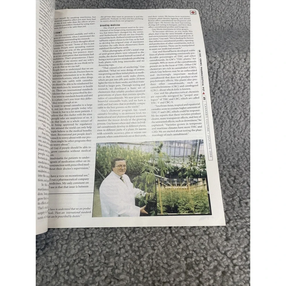 CANNABIS CULTURE MAGAZINE‎ JULY/AUGUST 2000